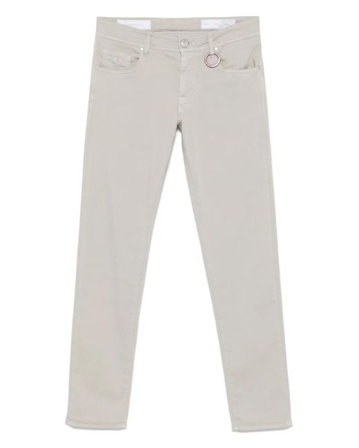 Sartoria Tramarossa Hose Mit Logo-Patch in Gray für Herren