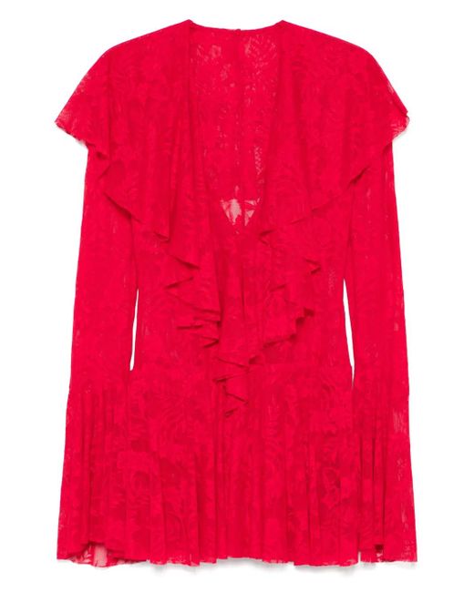 Abito Corto di Norma Kamali in Red