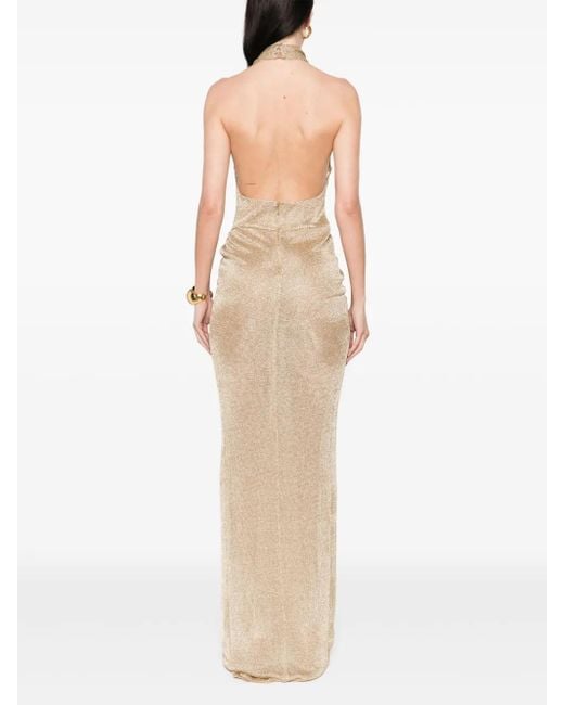 The New Arrivals Ilkyaz Ozel Cass マキシドレス Natural