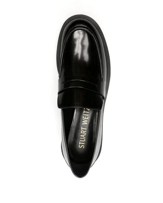 Stuart Weitzman Black Flat Shoes