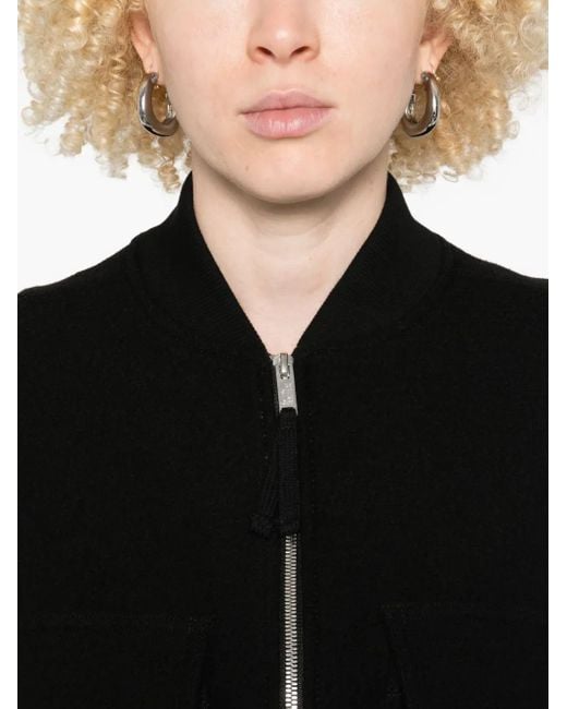 Thom Krom Black Zip-Front Jacket