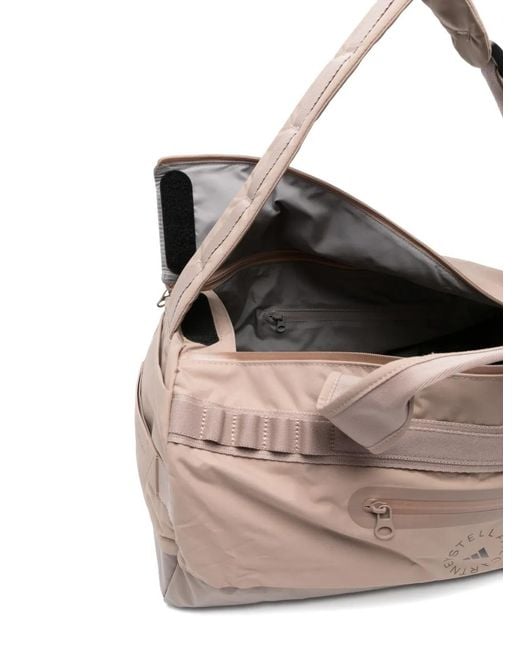 adidas Women's Natural X Stella Mccartney Logo Tote Bag