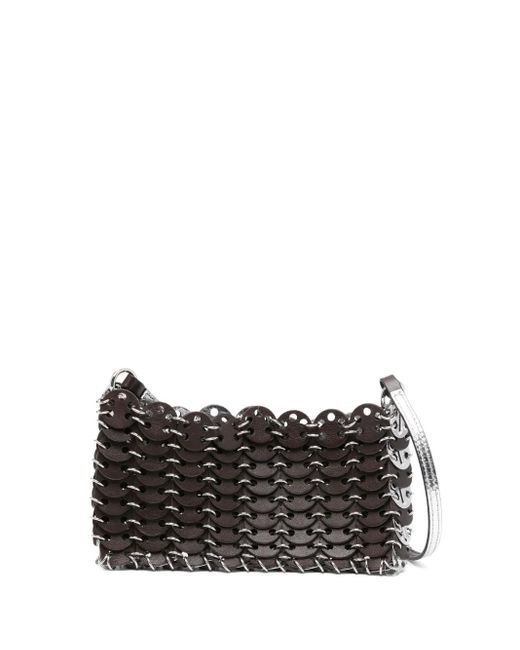 Rabanne Black Chain-Link Shoulder Bag