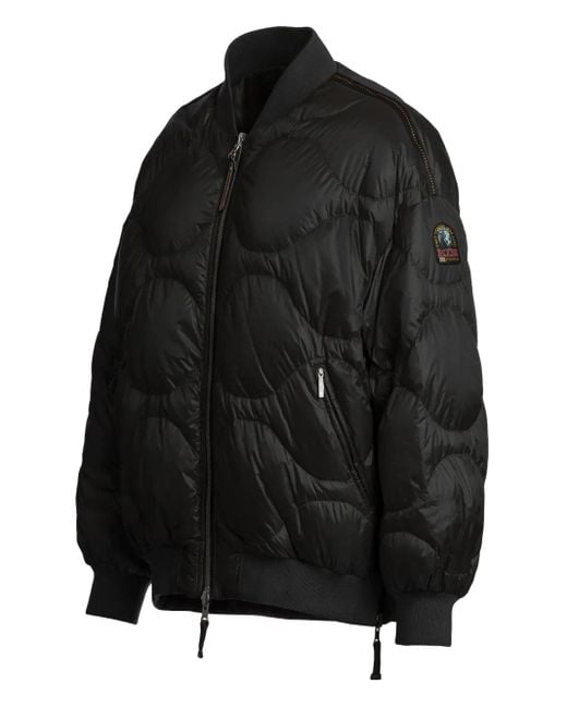 Veste Bomber À Design Matelassé Parajumpers en coloris Black