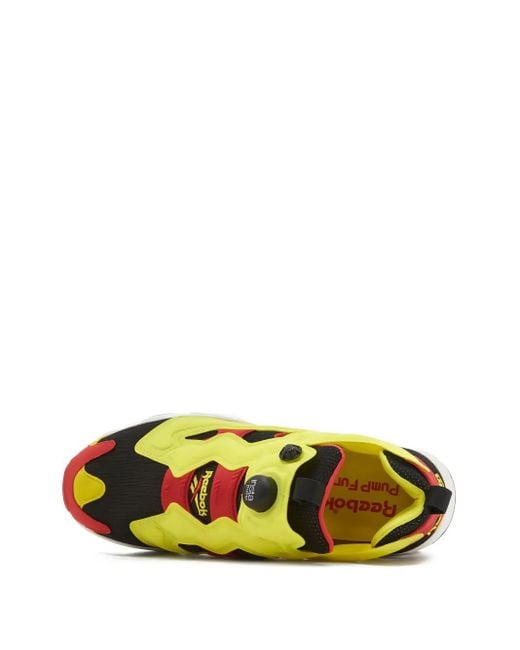 Reebok Yellow Instapump Fury 94 Trainers