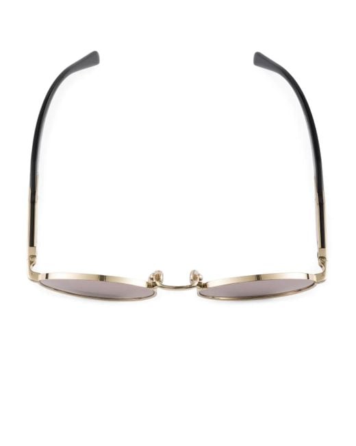 Prada Pink Oval-Frame Sunglasses