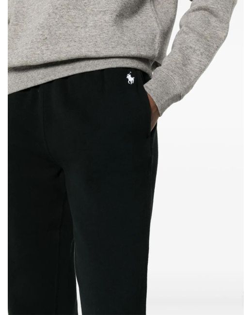 Polo Ralph Lauren Black Jogger With Logo