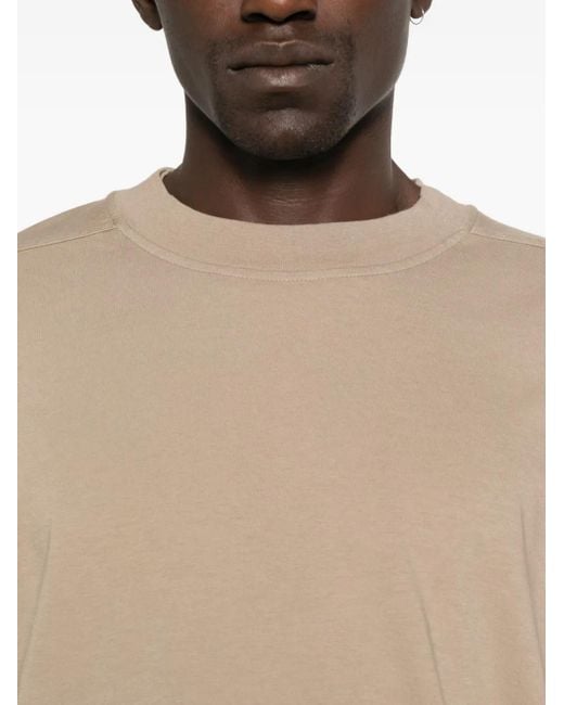 Rick Owens Natural Tommy Hustler Double-Layered T-Shirt for men
