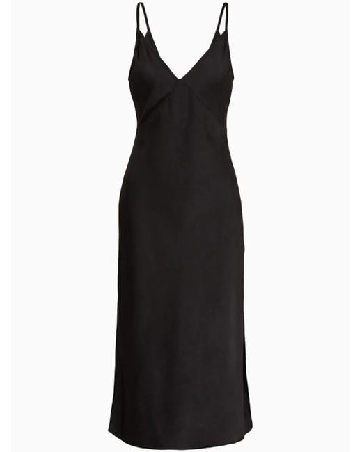 Abito Stile Sottoveste Con Scollo A V di ARMANI EXCHANGE in Black