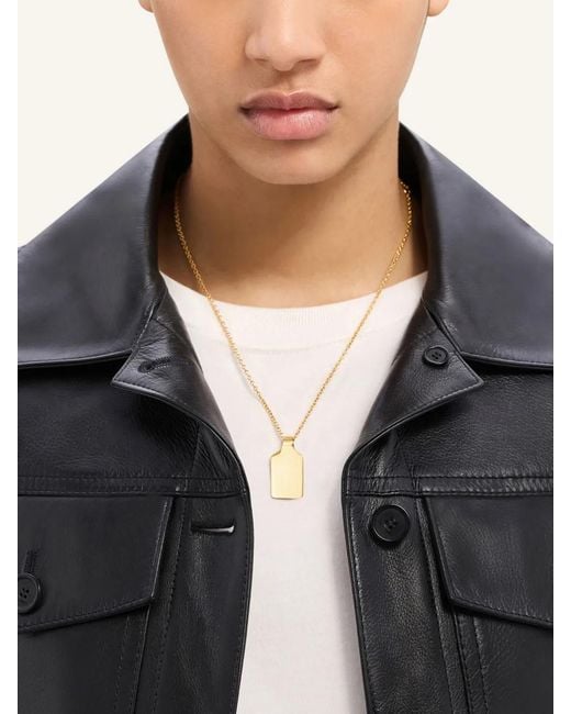 Courreges White Little Charm Neckless