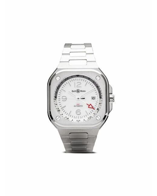 Bell & Ross Br-05 Gmt 41Mm in Gray für Herren