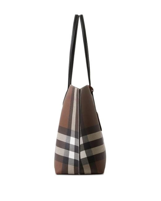Tote bag in tela di Burberry in Brown