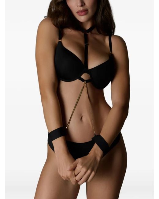 Maison Close Black Push-Up Bra
