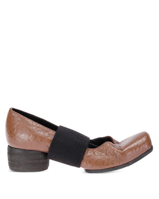 Uma Wang Brown Leather Pumps