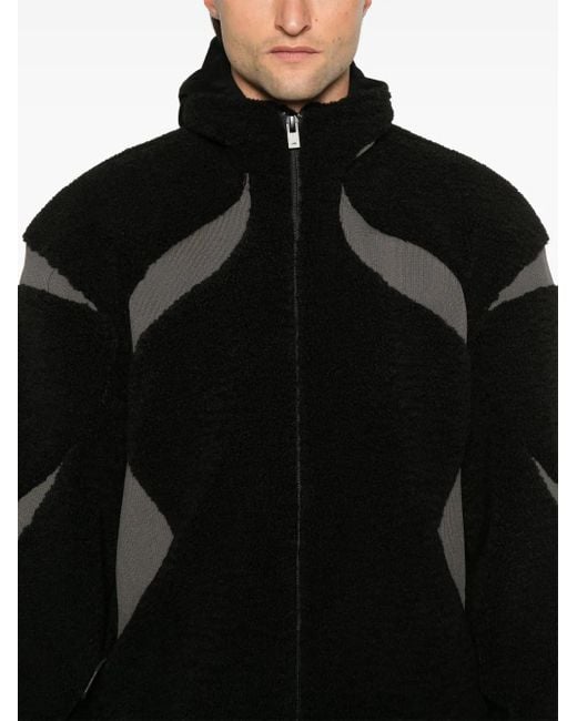 HELIOT EMIL Black Custos Jacket for men
