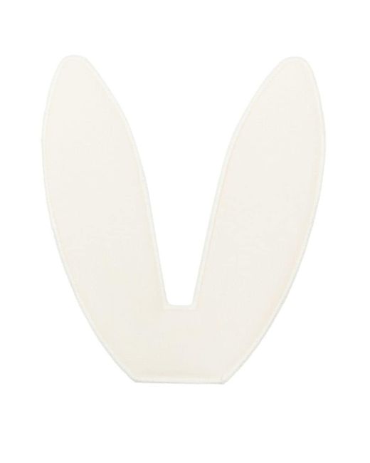 Walter Van Beirendonck White Rabbit-motif Cotton Patch