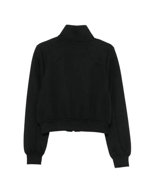 Thom Krom Black Veste Zippée À Col Montant