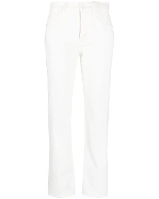 Off-White c/o Virgil Abloh White Straight-Leg Cotton Jeans