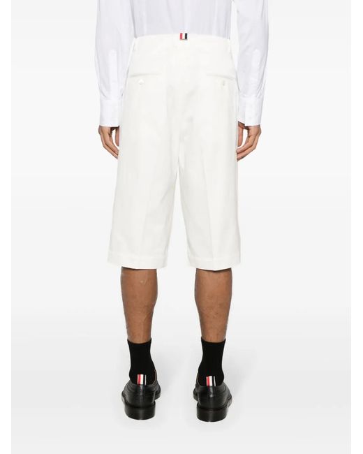 Thom Browne White Shorts for men