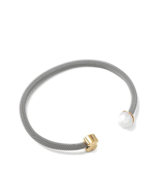 Tous Metallic 18K Pearl Bracelet