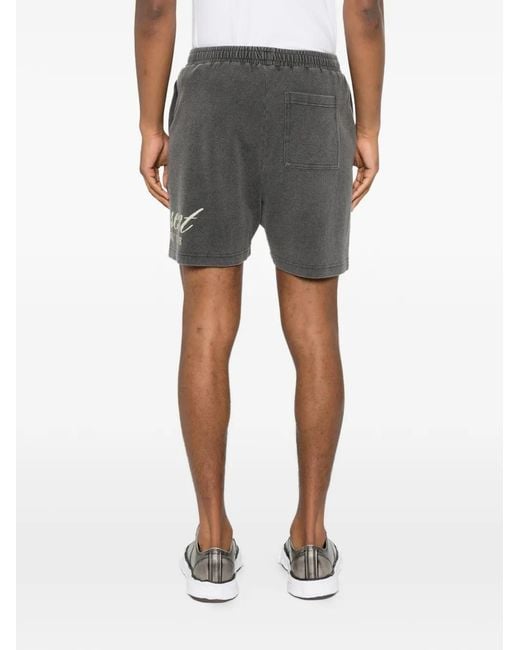 Represent Shorts Met Logoprint in het Gray voor heren
