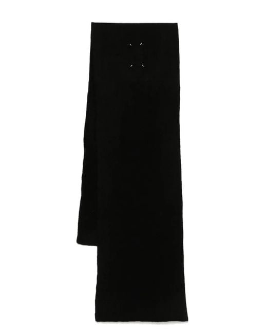 Maison Margiela ウールスカーフ Black