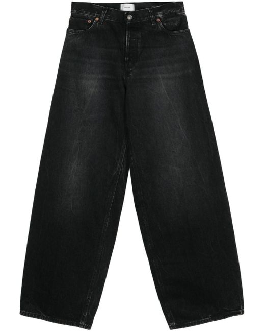 Haikure Black Bethany Wide-leg Jeans