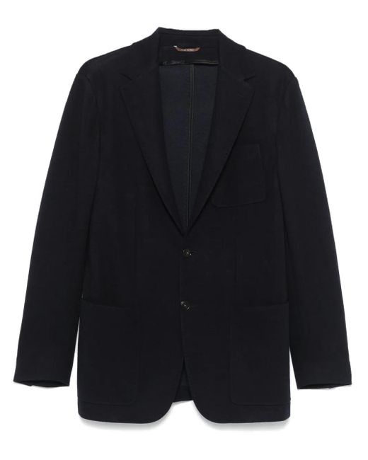 Blazer con botones Canali de hombre de color Blue