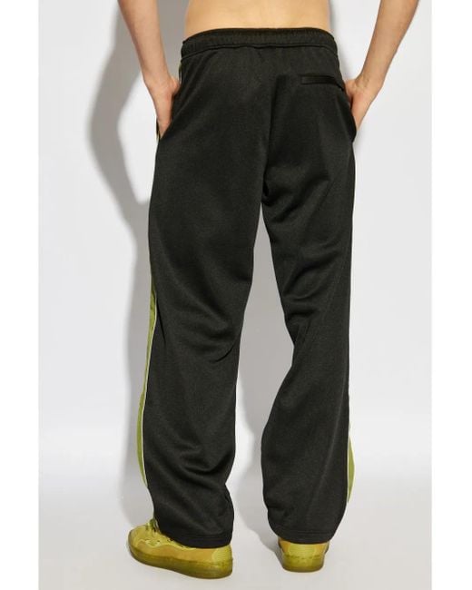 Lanvin Black Logo Track Pants for men