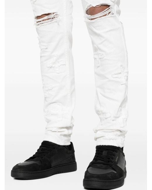 Ksubi Halbhohe 'Chitch' Skinny-Jeans in White für Herren