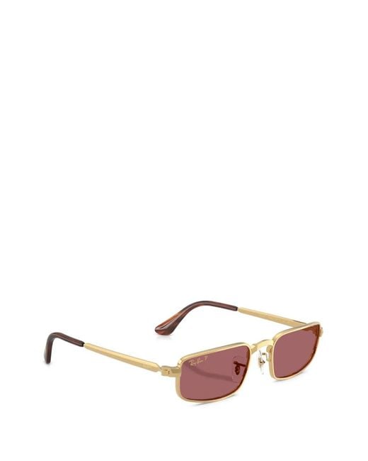 Ray-Ban Pink X A$Ap Rocky Rectangle Sunglasses