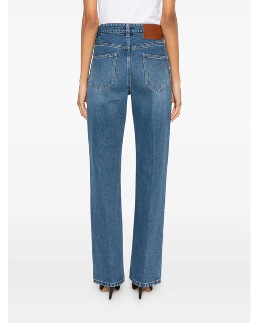 Victoria Beckham Blue Julia Denim Jeans
