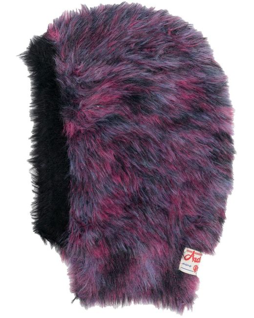 ANDERSSON BELL Fuzzy Furtextured Hat in Purple Lyst