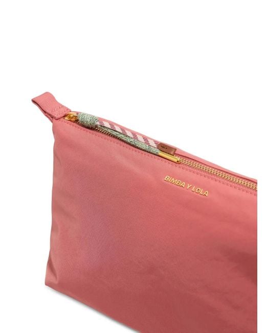 Bimba Y Lola ロゴ コスメポーチ Pink