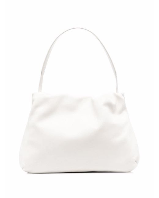The Row Leather 90s Shoulder Bag in White Lyst