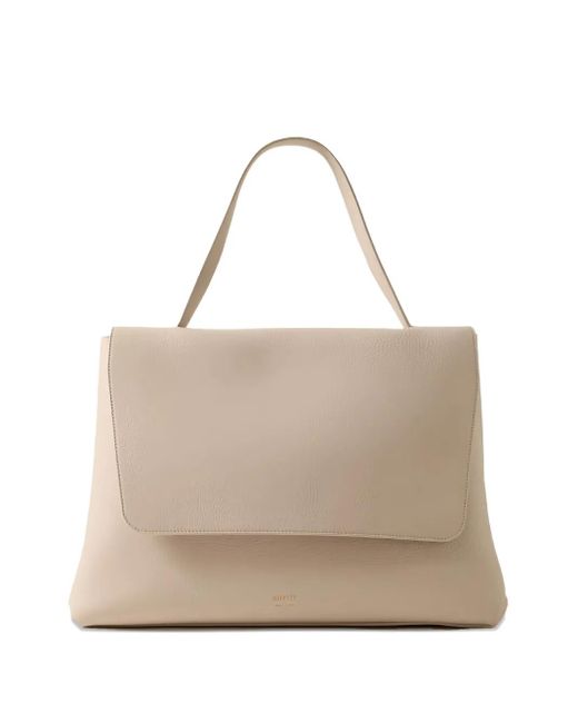 Khaite Lia レザーハンドバッグ L Natural