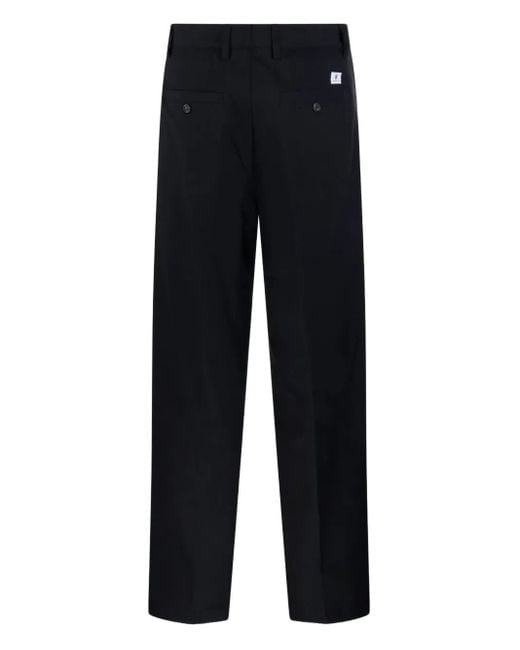 Department 5 Black Pleated Trousers for men