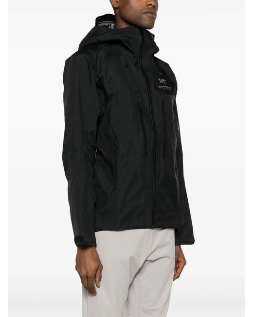 Arc'teryx Black Alpha Sv Gore-Tex Jacket for men