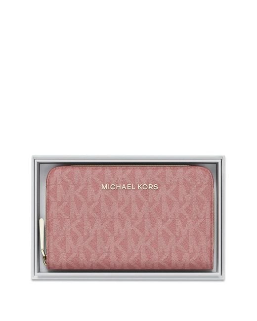 Michael Kors Pink Small Logo Wallet