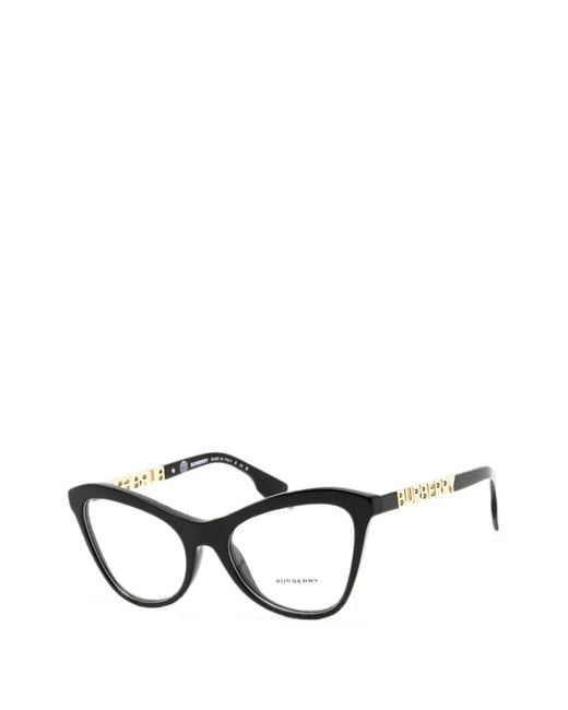 Burberry Black Cat-Eye Frame Glasses