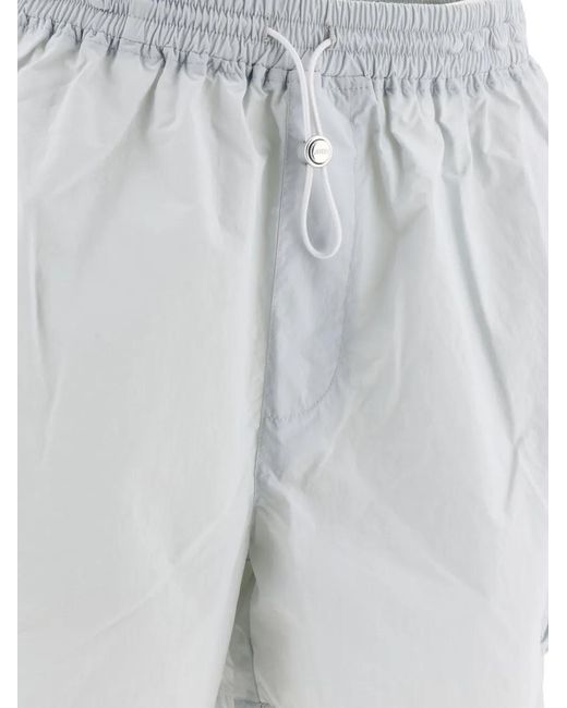 Autry Gray Drawstring Pocket Shorts