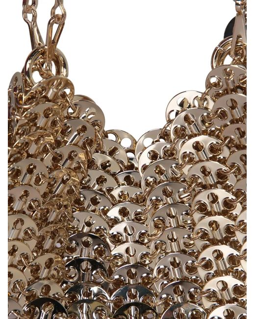 Rabanne Natural Mini 1969 Chainmail Shoulder Bag