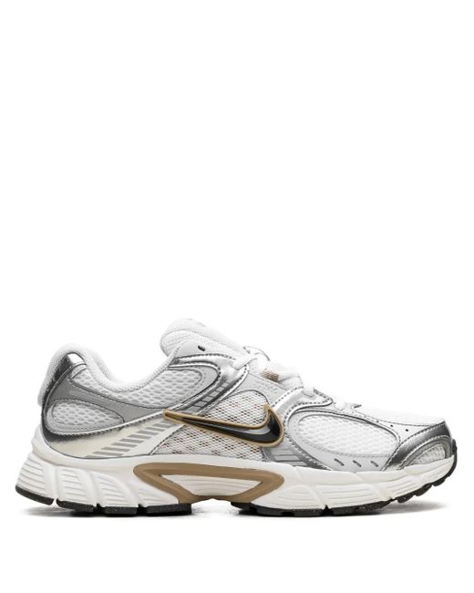 Nike White V5 Rnr "Parachute/Metallic Pewter" Sneakers for men