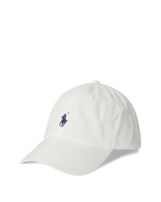 Polo Ralph Lauren White Polo Pony Cap for men