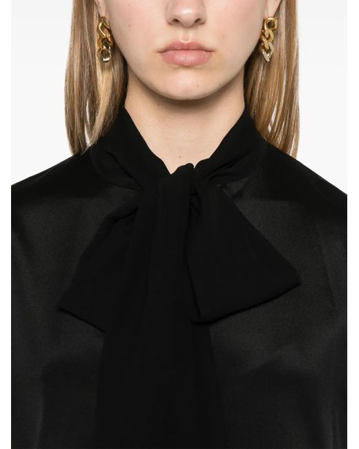 P.A.R.O.S.H. Black Soiree Mini Dress