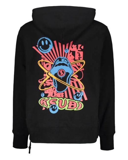 Ksubi Black Adjustable-Hood Hoodie for men