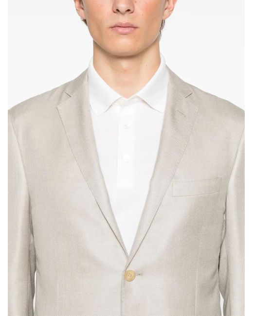 Corneliani White Academy Light Blazer for men