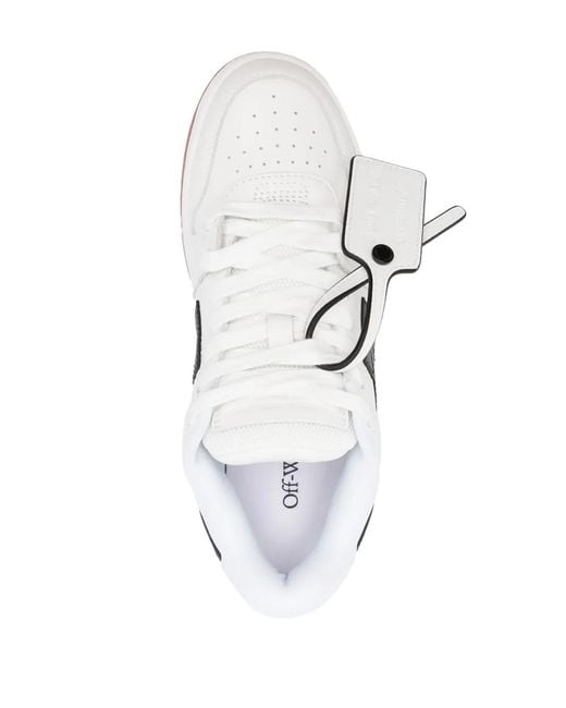 Off-White c/o Virgil Abloh White Out Of Office Lace-Up Sneakers
