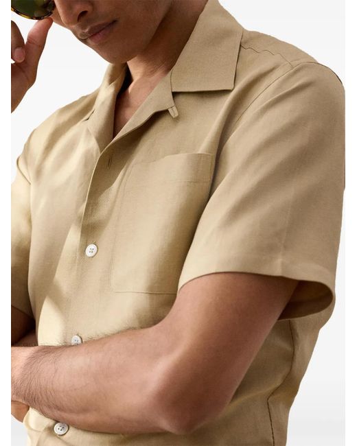 Ralph Lauren Natural Patch-Pocket Shirt for men
