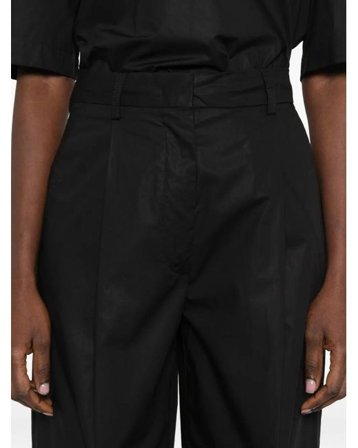Thelatest Black Axel Belt-Loops Trousers